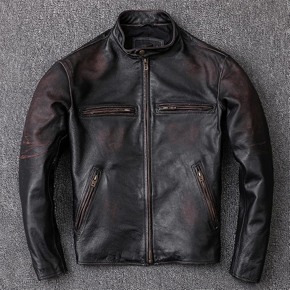 鬼フェード・短丈◎ Indian Faded Leather Jacket 鬼フェード・短丈◎ Indian Faded Leather Jacket